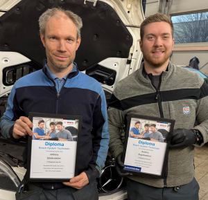 Bestått Bosch systemtekniker eksamen